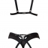 Cottelli - trojdielna súprava erotického prádla- čierna (S-L)