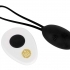 Lust Love Ball - nabíjacie vibračné vajíčko na diaľkové ovládanie (čierne)