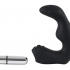 Rebel prostate vibrator - zahnutý vibrátor na prostatu (čierny)