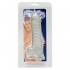 You2Toys Crystal Clear Dong with Suction base - gelové realistické dildo