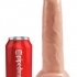 King Cock 9 Predkožkátor - realistické dildo (23 cm) - telová farba