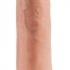 King Cock 9 Predkožkátor - realistické dildo (23 cm) - telová farba