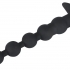 Black Velvets Rechargeable Beads – nabíjací análny vibrátor s 5 guličkami (čierny)