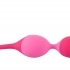 SMILE Love Balls – 82g-ové, nabíjacie vibračné vajíčko na diaľkové ovládanie (ružové)