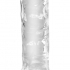 King Cock Clear 8 - prísavka, dildo so semenníkmi (20cm)