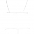 Cottelli - transparent strap bra set (black)