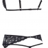 Cottelli - open lace lingerie set (black)