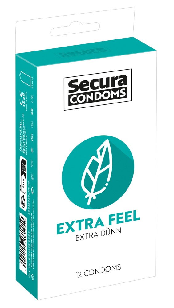 Secura Extra Feel - extra tenké kondómy (12ks)