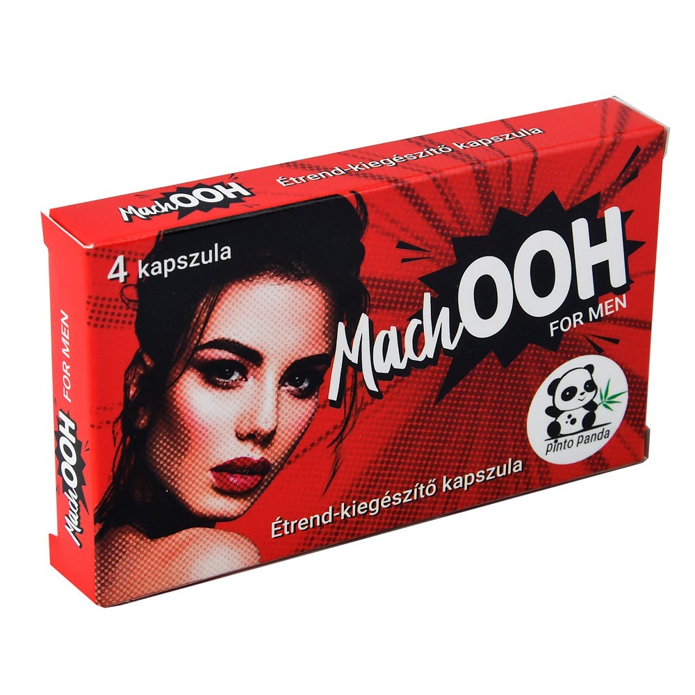 MachOOH výživový doplnok pre mužov v kapsulách (4ks)